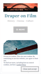 Mobile Screenshot of draperonfilm.com