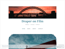 Tablet Screenshot of draperonfilm.com